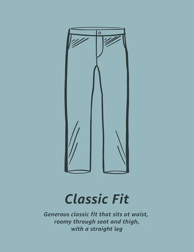 Vista 9 de Tienda Essentials Men's Classic-Fit Wrinkle-Resistant Flat-Front Chino Pant (Available in Big & Tall)