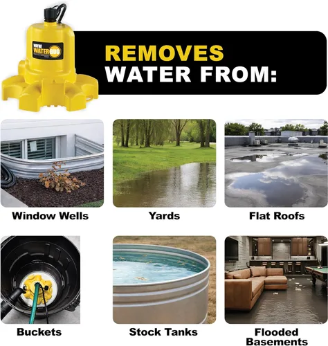 Vista 4 de Bomba sumergible con tecnología multiflujo WAYNE WWB WaterBUG