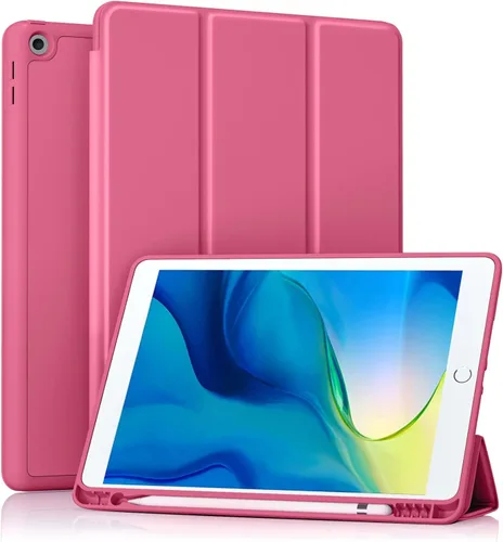 Vista 20 de Akkerds - Funda Compatible con iPad de 10.2 Pulgadas 2021/2020/2019, para iPad de 9ª/8ª/7ª Generación con Soporte para Lápiz, Funda Protectora
