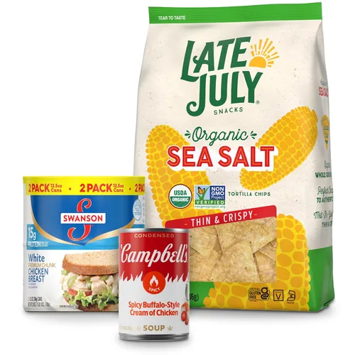 Vista 23 de Swanson Lemon y Pimienta Molida Gruesa Pollo Blanco en Trozos Totalmente Cocinado, Listo para Comer, Comidas Simples para Llevar, Bolsa de 2.6 oz