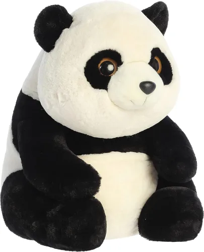 Vista 2 de Aurora Adorable panda de Lin Lin Lin - Encanto irresistible - Encanto sin fin - Negro 19.5 pulgadas