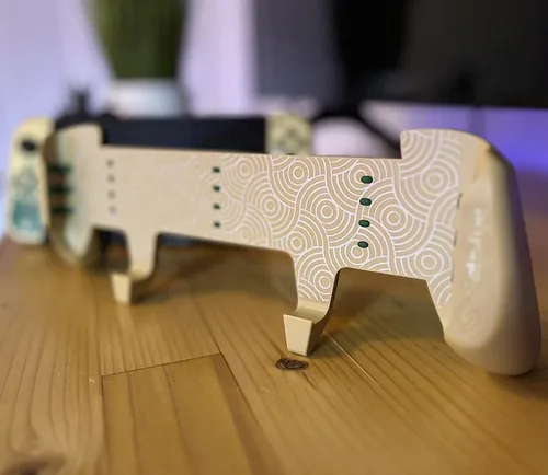 Vista 3 de Satisfye - ZenGrip Pro Gen 3 OLED, a Switch Grip Compatible with Nintendo Switch - Comfortable & Ergonomic Grip, Joy Con & Switch Control. #1 Switch