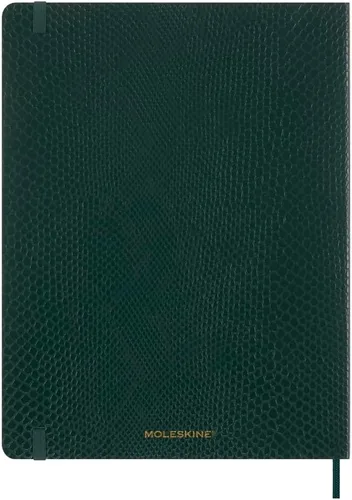 Vista 2 de Moleskine Limited Edition Notebook Vegea, Extra Large, Plain, Green Boa, Soft Cover (7.5 x 10)