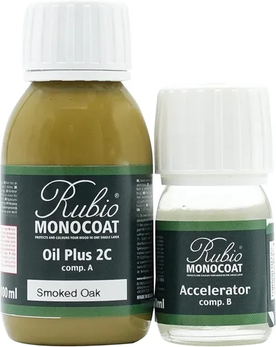 Vista 37 de Rubio Monocoat Tinte y Acabado para Madera 650 pies² - Blanco 5% Oil Plus 2C Secado Rápido, Aceite para Madera de Linaza Ecológico para Uso