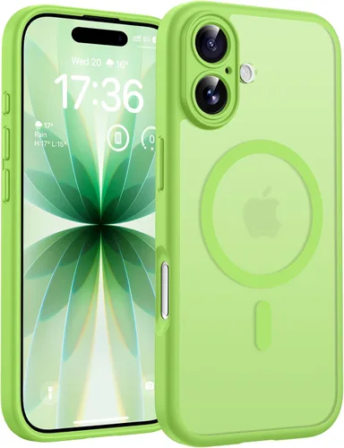Vista 1319 de TOCOL Funda para iPhone 11, compatible con Magsafe, protección completa de cámara, imanes integrados, protección contra caídas, funda translúcida