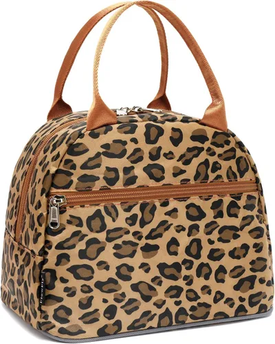 Vista 14 de Bolsa de almuerzo aislada FlowFly - Bolsa de asas organizadora para mujeres/hombres, Alpaca