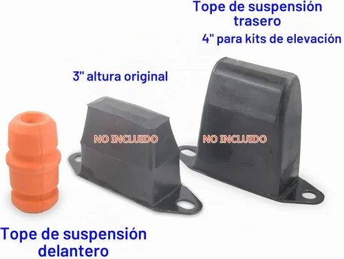 Vista 8 de Topes de parachoques delanteros XJ de 5 pulgadas, topes de parachoques extendidos XJ compatibles con Cherokee XJ 1984-2001 con elevación