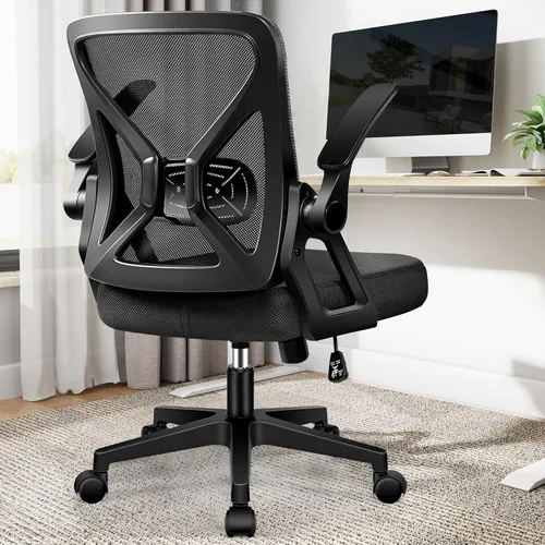 Vista 2 de FelixKing Silla de Oficina - Silla de Escritorio Ergonómica de Malla Transpirable con Ruedas y Soporte Lumbar, Sillas de Oficina para el Hogar