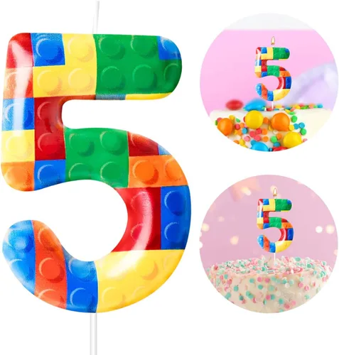 Vista 23 de Vela temática de autos de carreras para cumpleaños número 1 con cuadros, vela para decoración de fiesta de cumpleaños, topper para pastel