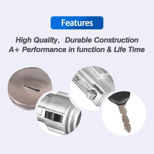 Vista 4 de Cilindro de bloqueo del interruptor de encendido 924-709 para Dodge Ram 1500 2500 3500 Durango Dakota/Chrysler Aspen y Mitsu-bishi Raider 2001-2010