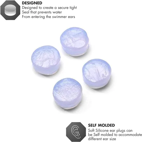 Vista 2 de Tyr Paquete de 6 pares de tapones para los oídos de silicona suave