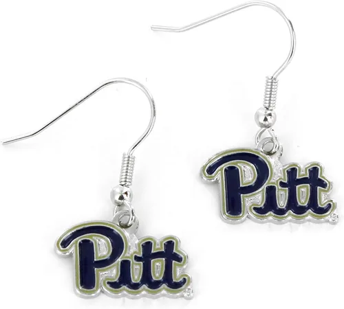 Vista 2 de aminco NCAA Pendientes colgantes con logo de la NCAA para adultos unisex