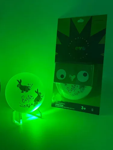 Vista 2 de NOYO GliPpiN (RGB) - Disco para ansiedad y ventilador iluminado original (Pascua feliz)