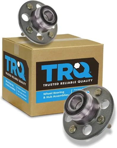 Vista 106 de Conjunto de rodamiento de rueda delantera de 2 piezas y buje TRQ Compatible con Pontiac Solstice 2006-2009 Saturn Sky 2007-2010