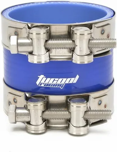 Vista 8 de Kit de tubos coupadores de silicona recta de alta temperatura de 2.25" ID de 4 capas + abrazaderas de manguera (2.244 in, negro)