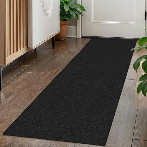 Vista 20 de KOZYFLY - Tapetes de pasillo bohemios, lavables, con respaldo de goma antideslizante, de algodón, para interiores, puerta trasera, habitación
