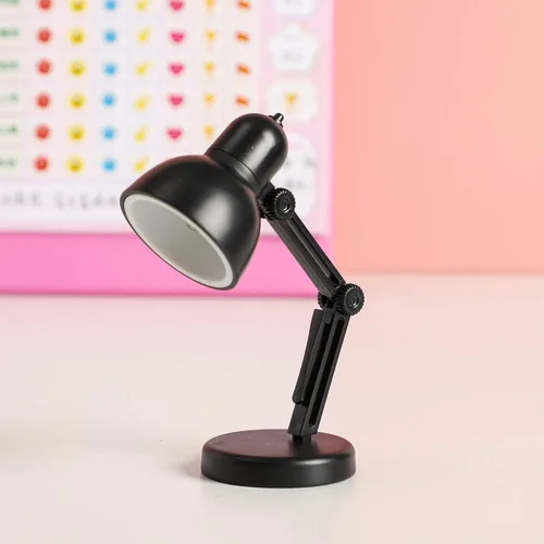 Vista 9 de Paquete de 2 mini lámparas de mesa LED plegables para lectura nocturna para el hogar, habitación, computadora, luces nocturnas, protección ocular