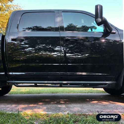 Vista 6 de oEdRo 6" Barras de estribo lateral de repuesto para Ram 1500 Crew Cab 2009-2018 y 2500/3500 2010-2026 y 1500 Classic 2019-2024, barras de estribo