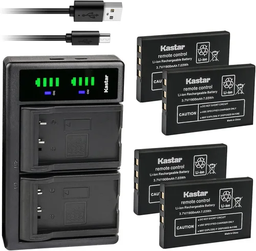 Vista 7 de Kastar Cargador de batería USB LTD2 compatible con SystemGear MET-1000, MET-1000-101-00, Verizon UV-X4, YAESU VR-160, VX-1, VX-2, VX-2E, VX-2R, VX-3