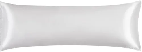 Vista 18 de Juego de 2 fundas de almohada de seda satinada de lujo para cabello y piel, fundas de almohada de satén con cierre de cremallera (estándar