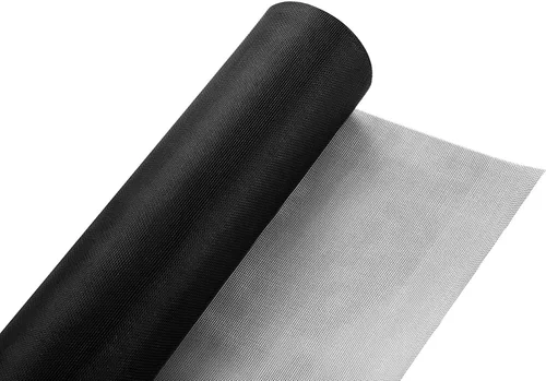 Rollo de pantalla de fibra de vidrio de 36 pulgadas x 100 pies, rollo continuo con protección UV, instalación y reparación de puertas y ventanas (36