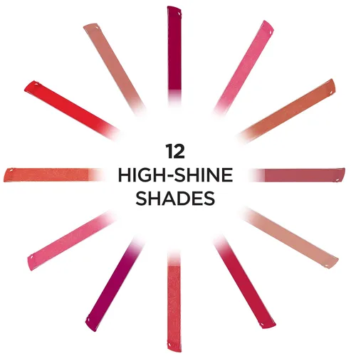 Vista 9 de L'Oreal Paris Brilliant Signature - Lápiz labial brillante para labios, Be Captivating, 0.21 onzas líquidas.