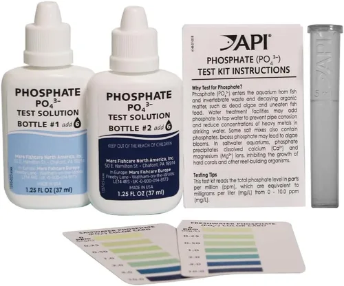 Vista 3 de API Kit de prueba de fosfato para agua dulce y salada, 64 onzas