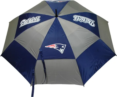 Vista 26 de Team Golf NFL - Paraguas de golf de 62 pulgadas con funda protectora, diseño de doble toldo de protección contra el viento, botón de apertura