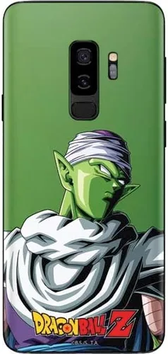 Vista 6 de Skinit Calcomanía para teléfono compatible con Galaxy S9 Plus, diseño oficial de Dragon Ball Z Negative Shenron Negro - DRGNBZ04
