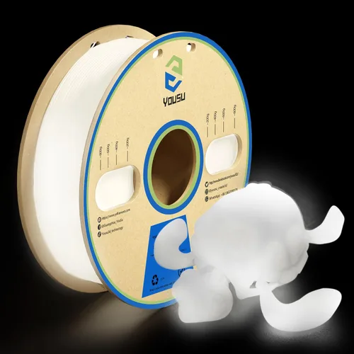 Vista 20 de Yousu Seda de Doble Color Filamento PLA para 3D Impresora Filamento Coextrusión PLA Multicolor Filamento PLA 1.75mm (± 0.03 mm) Compatible