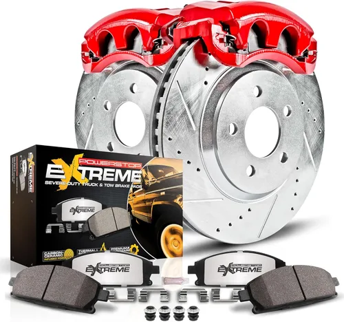 Power Stop KC1857-36 Front Z36 Kit de freno de remolque y camión con pinzas