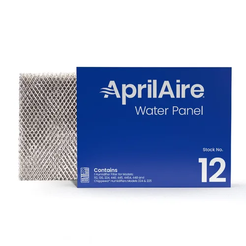 AprilAire 12 - Repuesto para el filtro del panel de agua del humidificador de casa completa AprilAire modelos 112, 224, 225, 440, 445, 445A, 448