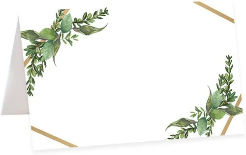 Vista 36 de Andaz Press Tarjetas de mesa de otoño y otoño con hojas de arce para mesas de fiesta de boda, tarjetas de lugar con nombre de asientos, puntuadas