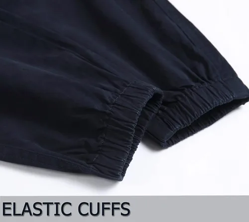 Vista 6 de LOKTARC Pantalones deportivos tipo cargo de camuflaje para niños