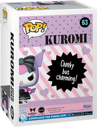 Vista 3 de Funko Pop! Sanrio Kuromi con Baku Exclusive, 66430
