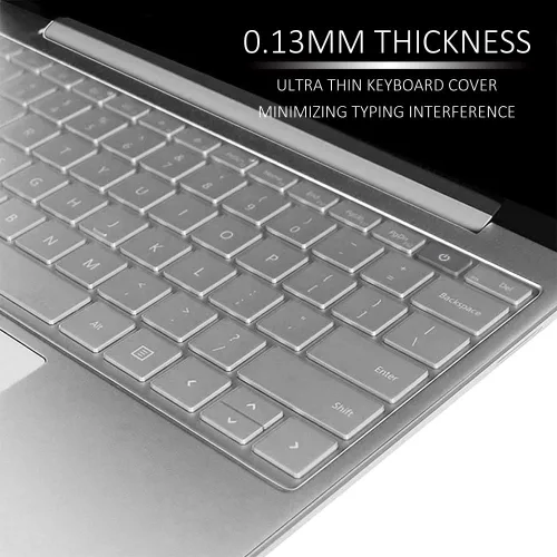 Vista 4 de ProElife Funda de teclado para laptop Microsoft Surface Go 2021 2020 de 12.4 pulgadas y Surface Laptop Go 2 de 12.4 pulgadas con botón de encendido