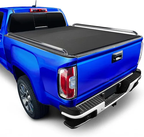Vista 12 de Tyger Auto T1 - Cubierta enrollable suave para caja de camioneta compatible con Chevy Colorado GMC Canyon 2019-2022 Caja de 5 pies 2 pulgadas