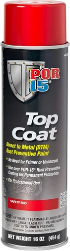 Vista 7 de Pintura en aerosol, color gris 16 POR-15 46618 de Top Coat