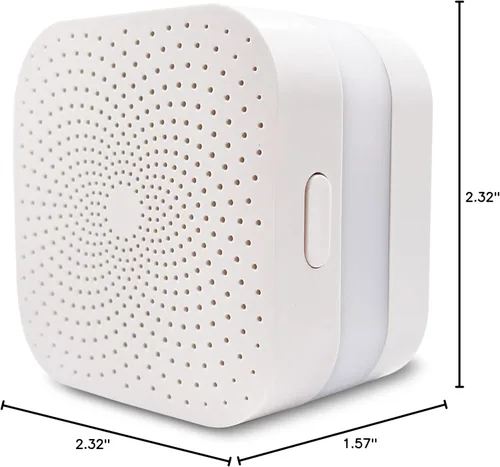 Vista 8 de Detector de gas natural Detector de gas natural y detector de propano Sensor de fugas de gas enchufable Precisión de grado profesional