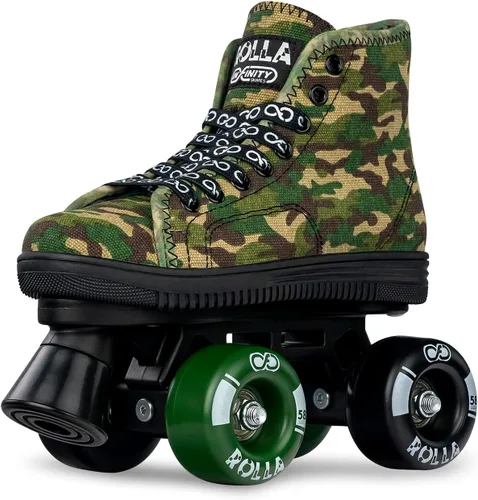 Vista 8 de Crazy Skates Rolla - Patines de cuatro ruedas para niños y niñas, ideales para principiantes