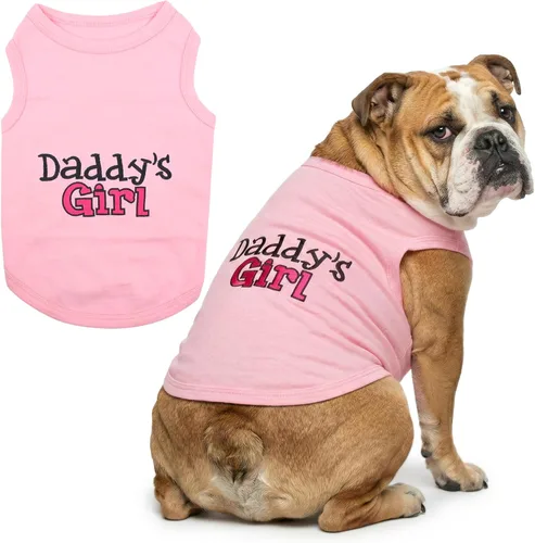 Vista 32 de Parisian Pet - Camiseta para perros y gatos, con texto en inglés Big Sister, 2XS