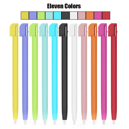 Vista 2 de Stylus Pen for Nintendo DS Lite, 15Pcs Plastic Portable Touch Pen, 11 Colors Available