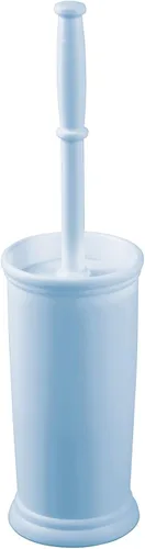 Vista 11 de mDesign Cepillo de Inodoro y Soporte - Cepillo de Baño Cubierto - Limpiador de Inodoro en Pie en Soporte Moderno - Cepillo de Limpieza Profunda Negro