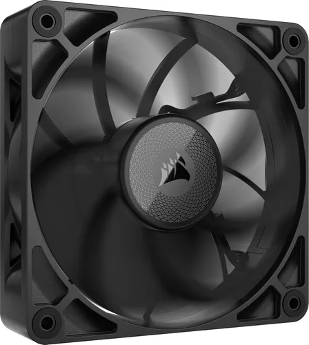 CORSAIR iCUE Link RX120 MAX - Ventilador grueso PWM de 4.724 in - Alta presión estática - Polímero de cristal líquido - Rodamiento de cúpula Negro