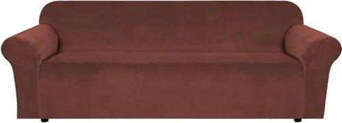 Vista 66 de H.VERSAILTEX Fundas de Sofá de Terciopelo Elástico Fundas de Sofá Grande Fundas de Sofá Protector de Muebles Suave con Fondo Elástico