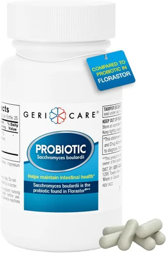 GeriCare Suplemento probiótico y de salud digestiva definitiva, reparación intestinal completa, probióticos de semillas y fórmula probiótica