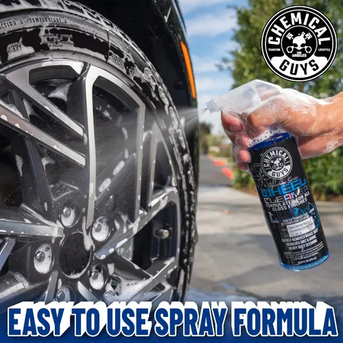 Vista 7 de Chemical Guys CLD_203 Signature Series Wheel Cleaner, 1 gal, azul