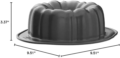 Vista 7 de Wilton Perfect Results molde acanalado antiadherente para flan, Estándar, Plateado