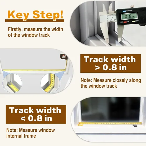 Vista 3 de Puerta de gato para ventana, ancho ajustable de 32.5 a 38 pulgadas, ventana vertical para mascotas para gatos y perros pequeños con 4 modos