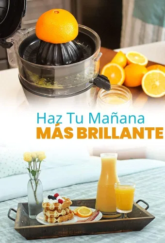 Vista 6 de Vinci Exprimidor Eléctrico de Cítricos Manos Libres, Máquina Exprimidora de 1 Botón, Exprimidor de Naranja Lima Pomelo Limón, Exprimidor de Naranja